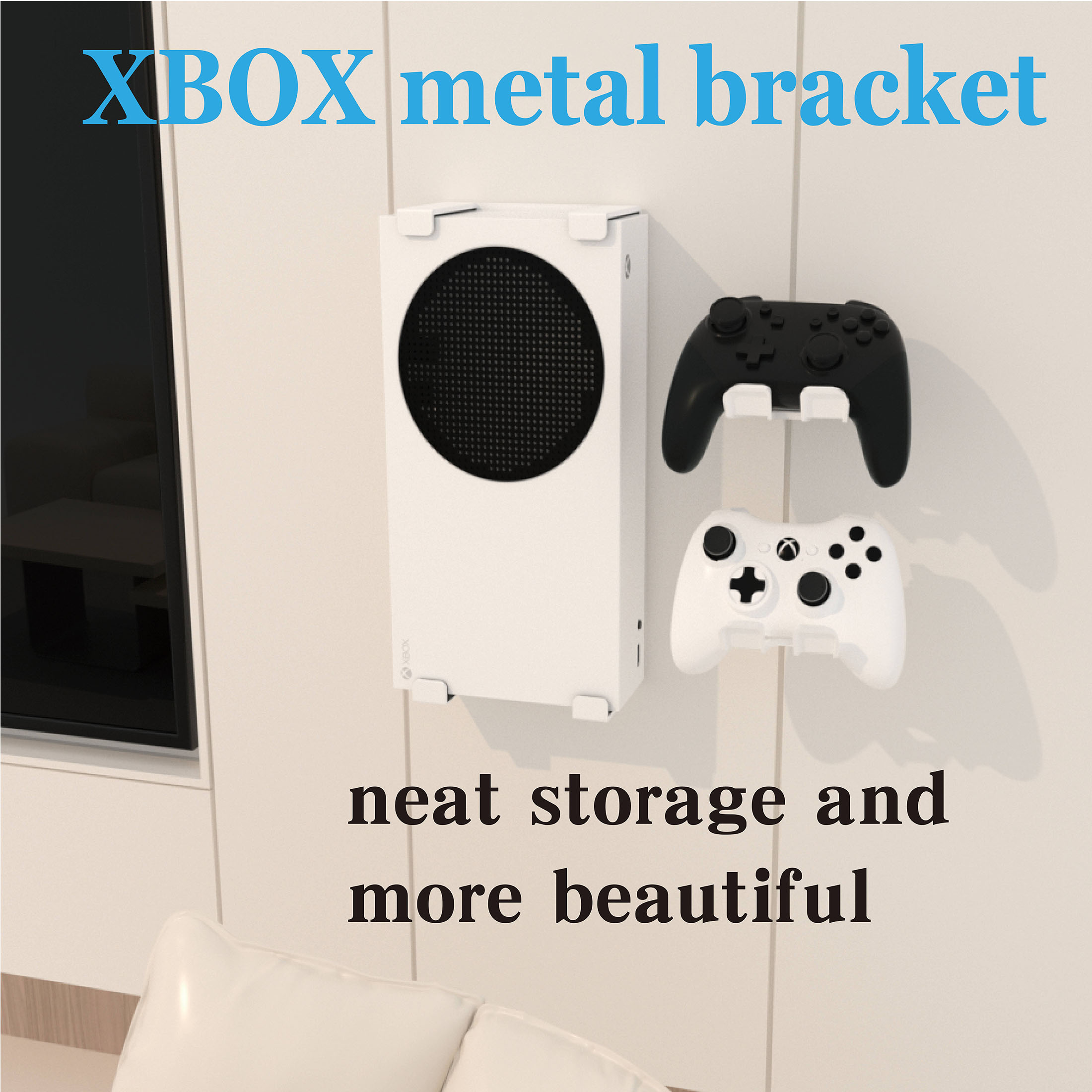 Xbox Series S için Duvara Mont - Desk Setup Xbox incelemesi ve fiyatı