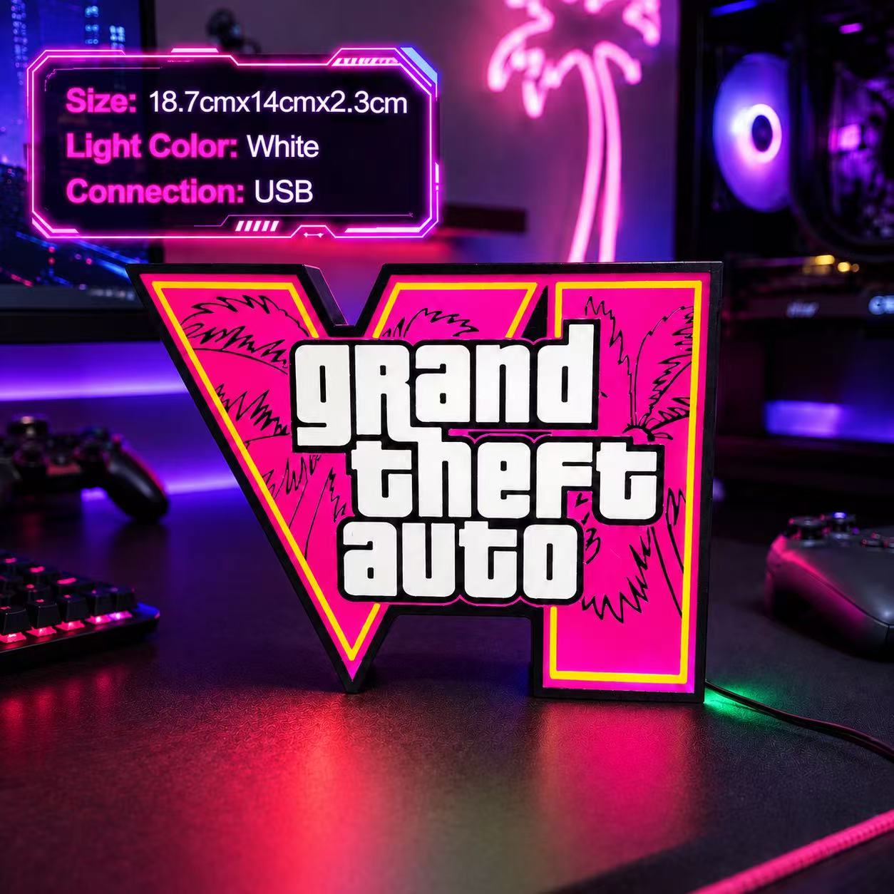 2026 Yeni GTA 6 Horizon Ortam  - Desk Setup Lamp incelemesi ve fiyatı